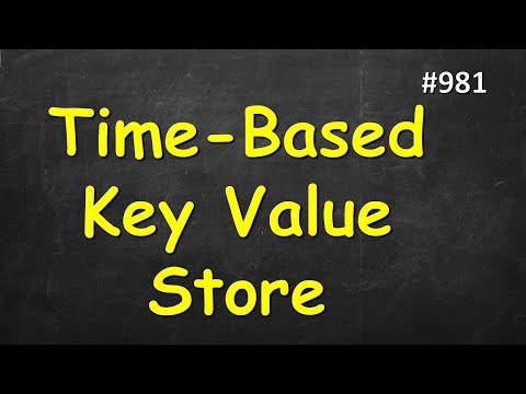 Time Based Key-Value Store | Leetcode 981