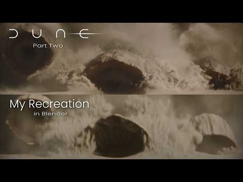 How I Recreated This Shot From Dune Part Two in Blender