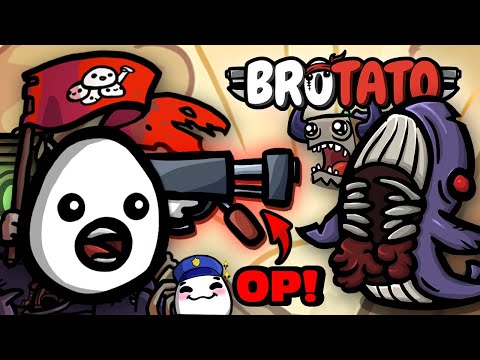 NICHTS kann dieses FLAMMENINFERNO im Endlos Modus aufhalten! | Brotato