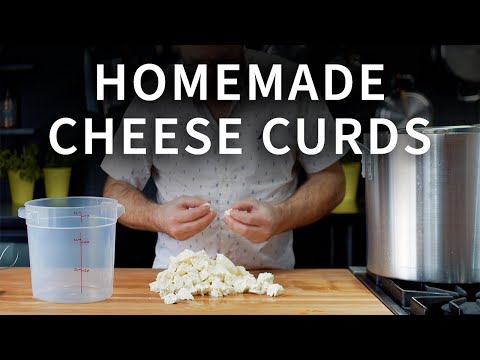 How to Make Cheese Curds for Poutine || Best Homemade Cheese Curds || Best Way to Make Cheese Curds