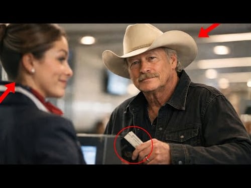 At check-in, they said he didn't look like a first-class passenger — Alan Jackson's response was...