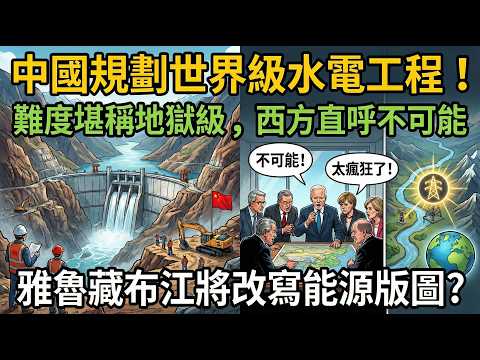 塵封50年的藍圖終露鋒芒!雅魯藏布江水電規劃曝光,難度堪稱地獄級,西方直呼不可能