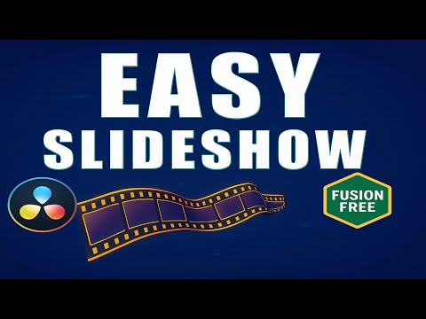 Easy Slideshow Effect in DaVinci Resolve | No Fusion Needed!