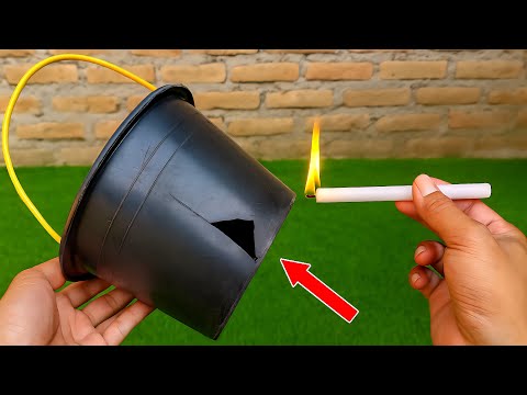 Never throw away a broken bucket! This simple repair method will save you money