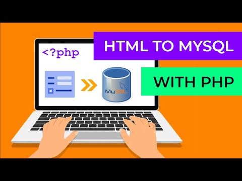 Save HTML Form Data to a MySQL Database using PHP