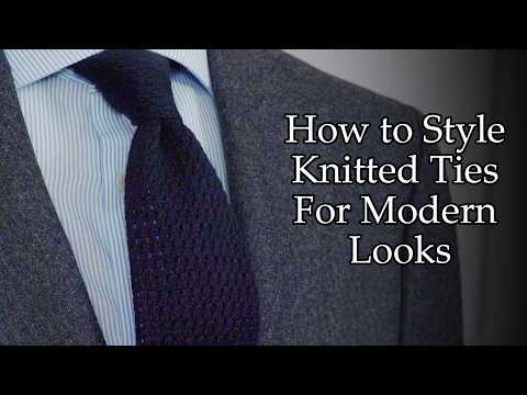 The Knitted Tie: A Modern Classic Making a Quiet Comeback