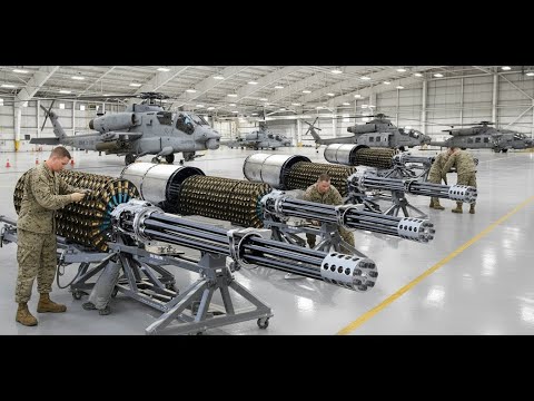 U.S. Tests New Gatling Gun HMLA-169 That Shocking the World