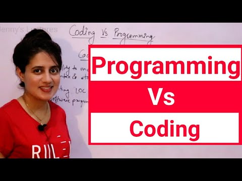 What is difference between Coding and Programming