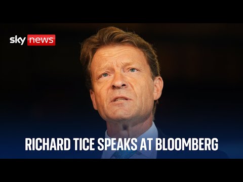 Reform UK's Richard Tice gives speech and holds Q&A at Bloomberg