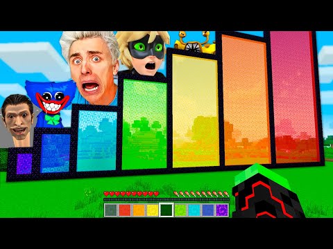 НАШЁЛ ВСЕ СТРАННЫЕ ПОРТАЛЫ В МАЙНКРАФТ ЗОМБАК