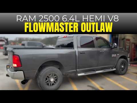 2016 RAM 2500 6.4L HEMI V8 w/ Flowmaster Outlaw!
