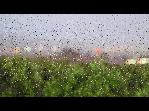 RAIN ON WINDOW III: Relaxing Sleep Video and Sound for Meditation, Stress Relief & Relaxation
