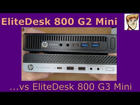 HP EliteDesk 800 G2 Mini vs G3 Mini