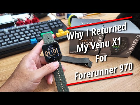 Why I Returned Garmin Venu X1 After 5 Month For Forerunner 970 #garmin #venux1 #forerunner970