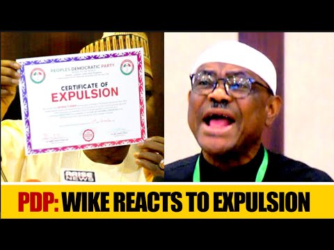 Wike Finally Reacts To His Certificate of Expulsion from PDP - Mocks PDP Governors