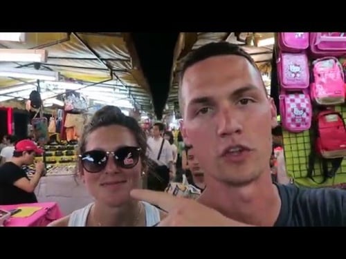BIRTHDAY CELEBRATION at Patpong Night Market | Bangkok
