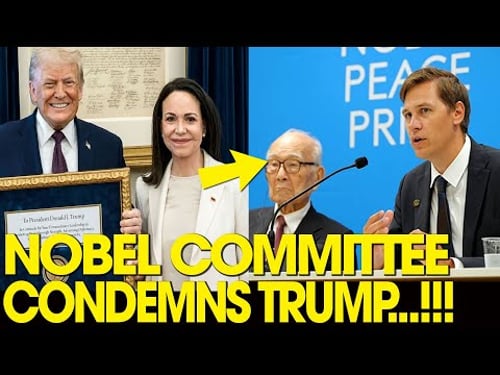 Nobel Committee LOSES PATIENCE — STRIKES BACK at Trump For STEALING Medal..!!