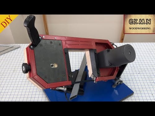 Making a Homemade Metal Cutting Bandsaw