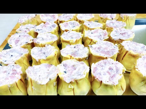 【鹌鹑蛋烧麦】达哥为什么会懂得做粤式点心,节目最后会详细的告诉大家。Quail Egg Siu Mai.