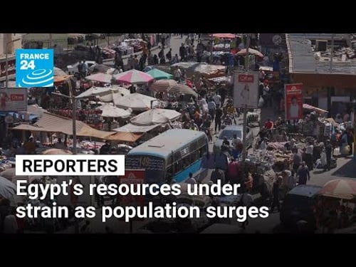 Egypt's resource crisis: Water, food, and a surging population • FRANCE 24 English