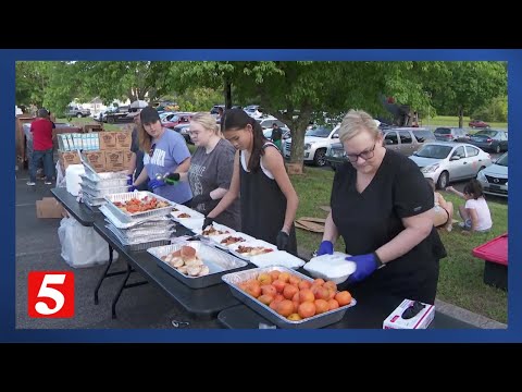 'A small town comes together': Getting supplies to people after the Maury Co. storms