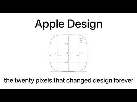 Apple Design: The twenty pixels that changed design forever