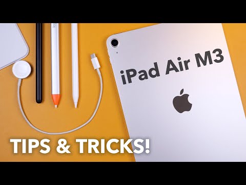 How To Use iPad Air M3 + Tips/Tricks!