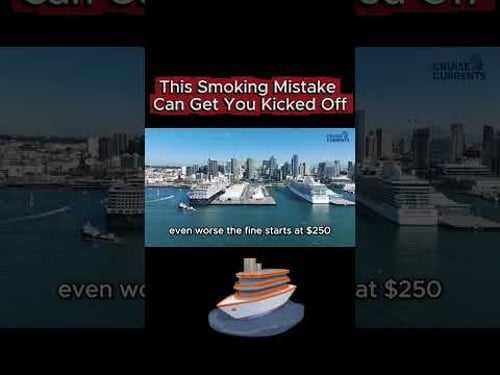 Don’t Smoke on a Cruise Until You See This!