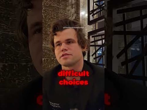 Never in doubt 🐐 #chess #ajedrez #magnuscarlsen #chessgrandmaster #echecs #шахматы