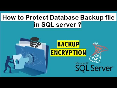 How to Encrypt a Database Backup in SQL server || Backup Encryption || Ms SQL