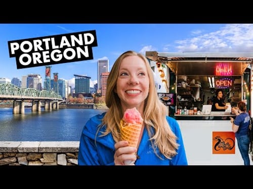 Exploring Portland, Oregon - 36 Hours of Food, Multnomah Falls & More!