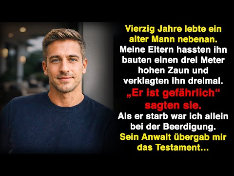 Niemand trauerte um ihn… nur ich war da. Dann wurde mir sein Testament übergeben.