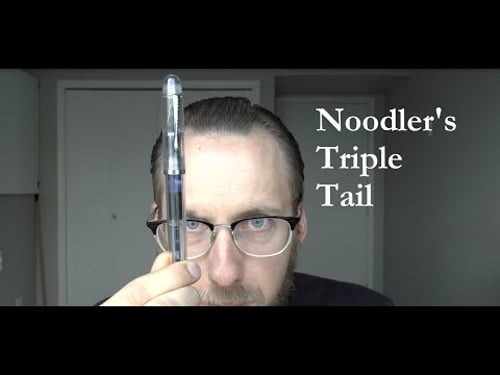 Noodler's Triple Tail Fountain Pen with Flex Nib Review