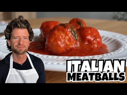 How to Make the Softest Italian Meatballs in Tomato Sauce (No Frying)