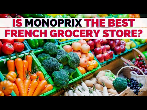 What's French grocery store MONOPRIX like? Let's go food shopping in France!