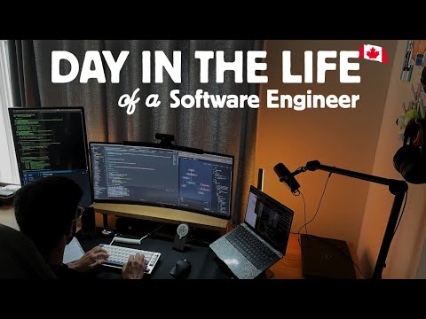 DAY IN THE LIFE OF A 23-YEAR-OLD SOFTWARE ENGINEER IN CANADA 🇨🇦 | WFH EDITION