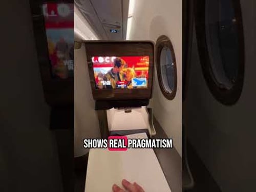 Removable Business Class Bars #emirates