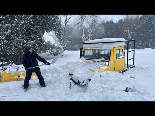 Winter Storm Slams our Home! Getting Stranded & Extreme Cold