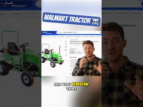 I Bought a Tractor from Walmart 🤑