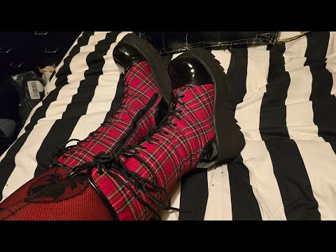 18 year old Demonia boots