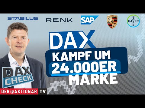 DAX-Check LIVE: Bayer, Klöckner & Co, Porsche AG, Renk, Stabilus, SAP im Fokus