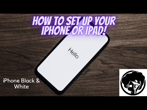 Setting up an iPhone/iPad - Step by Step