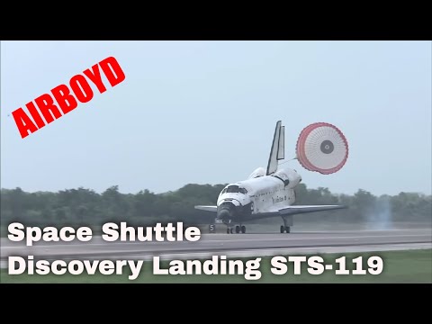 Space Shuttle Discovery Landing (STS-119)