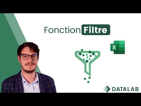 La fonction Filtre sur Excel
