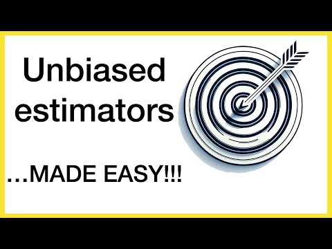 Unbiased Estimators ... Made Easy!