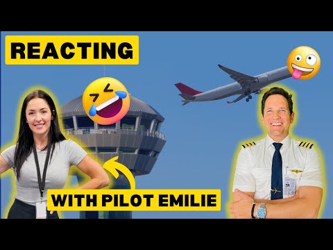 Laughing at AMUSING ATC Calls with CAPTAIN JOE and PILOT EMILIE!