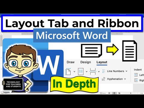 Microsoft Word Layout Tab and Ribbon In Depth