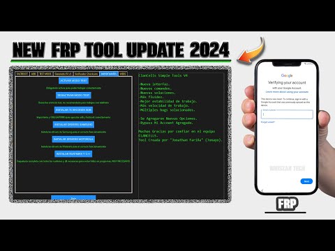 A New 🔥FRP Tool v4 Update All Samsung FRP Bypass Tool 2024 Android 11/12/13/14 Google Account Bypass