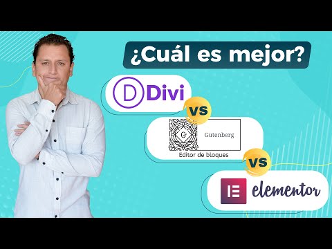 ✅ Divi o Elementor o Gutenberg 🤔 Cual es Mejor