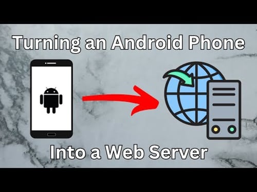 Turning a Budget Android Phone into a Dedicated Web Server